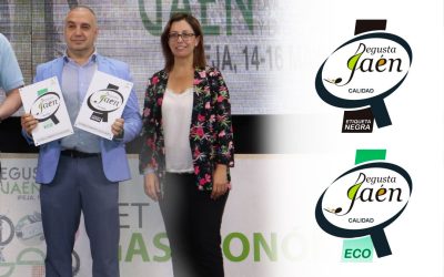 Aceitex recibe los distintivos Degusta Jaén, etiqueta negra y etiqueta eco
